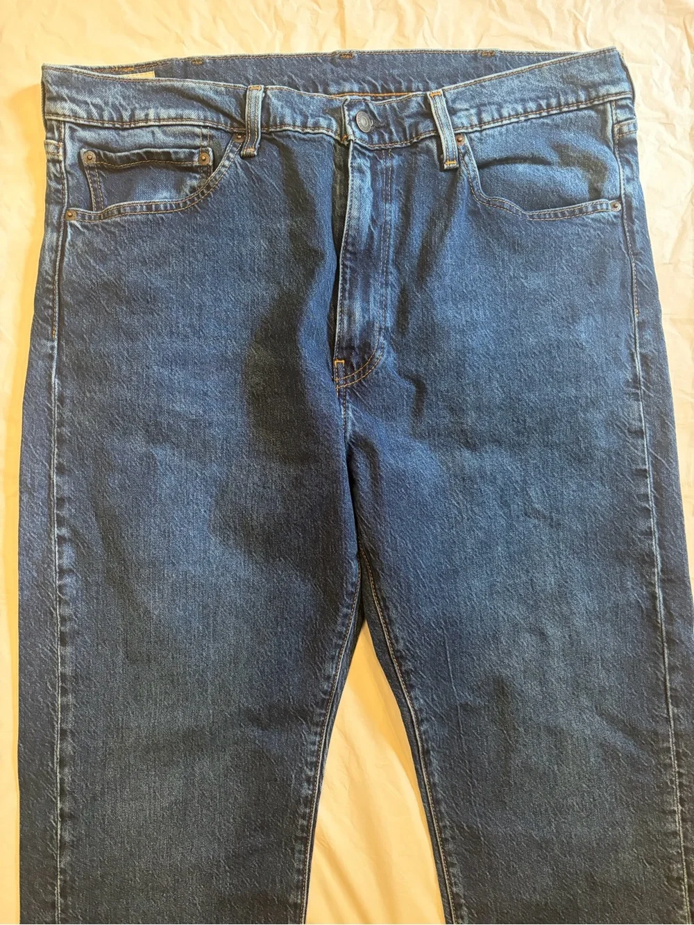 Levi's Premium  505 Jeans Men's 38x30 Blue Dark Wash